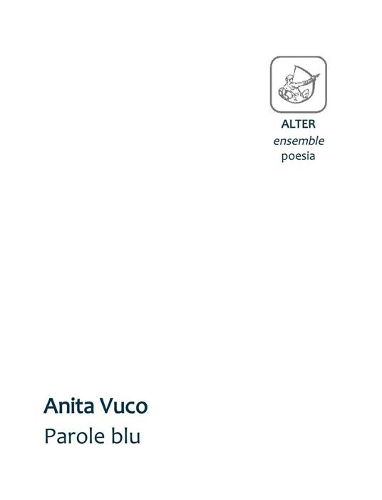 Parole blu - Anita Vuco - copertina