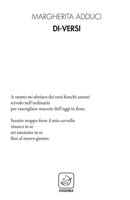 Di-Versi - Margherita Adduci - copertina