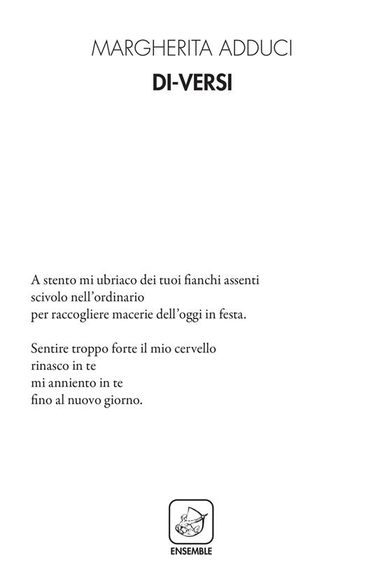 Di-Versi - Margherita Adduci - copertina
