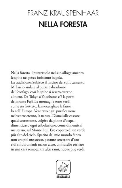 Nella foresta - Franz Krauspenhaar - copertina