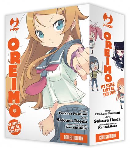 Oreimo. My sister can't be this cute. Box vol. 1-4 - Tsukasa Fushimi,Sakura Ikeda - copertina