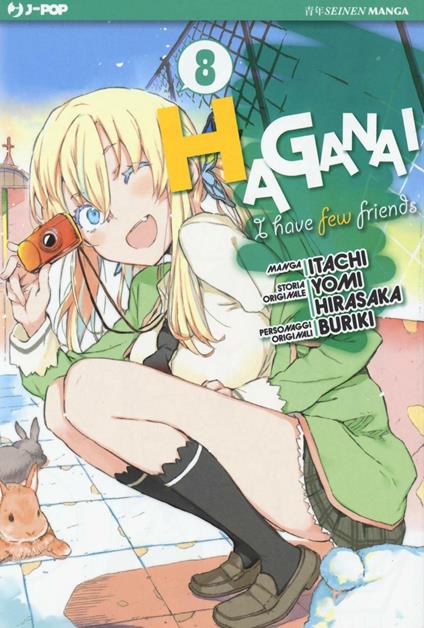 Haganai. Vol. 8 - Yomi Hirasaka,Itachi,Buriki - copertina
