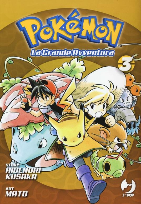 Pokémon. La grande avventura. Vol. 3 - Hidenori Kusaka - copertina