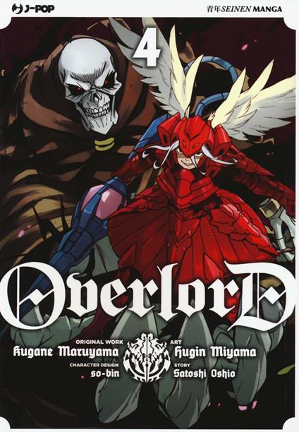 Overlord. Vol. 4 - Kugane Maruyama,Satoshi Oshio - copertina