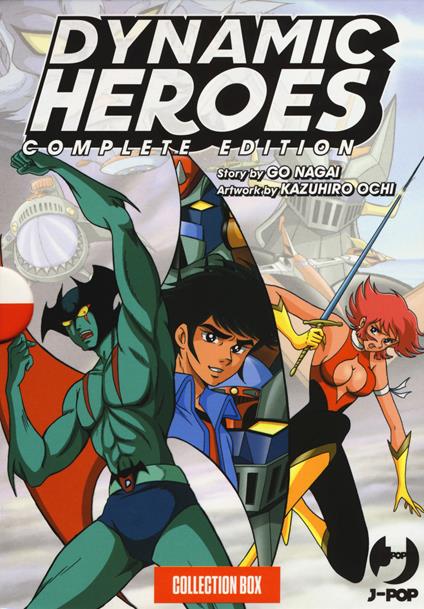 Dynamic heroes. Box. Vol. 1-4 - Go Nagai - copertina