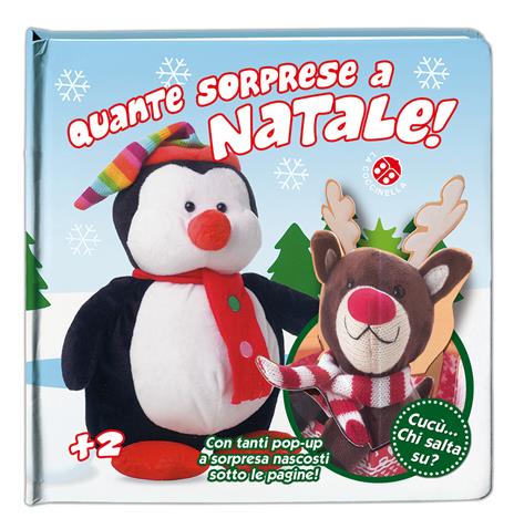 Quante sorprese a Natale! Cucù... chi salta su? Libro pop-up. Ediz. illustrata - Giovanna Mantegazza - copertina