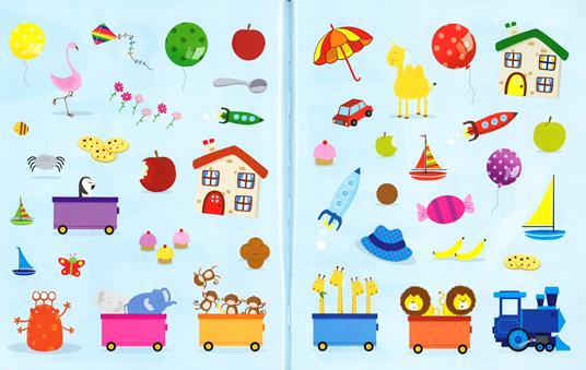 Gioco e imparo con gli sticker. Stickermania. Ediz. a colori - 4