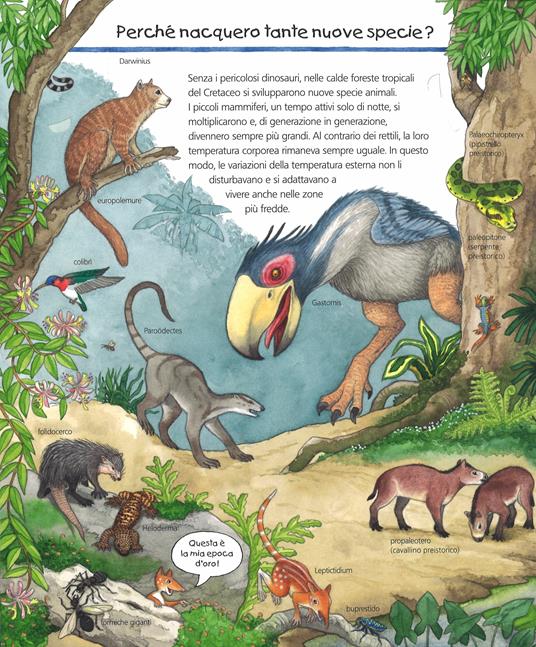 Gli animali preistorici. Ediz. illustrata - Patricia Mennen,Anne Ebert - 2