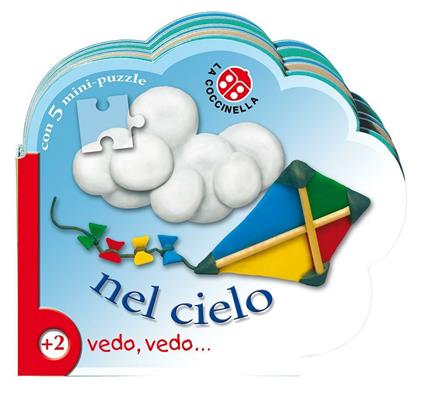 Nel cielo. Ediz. illustrata. Con 5 puzzle - Antonietta Manca - copertina