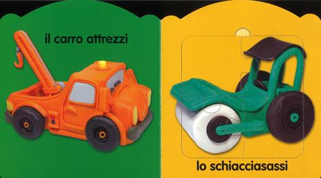 Macchine da lavoro. Libro puzzle. Ediz. a colori - Antonietta Manca - 2