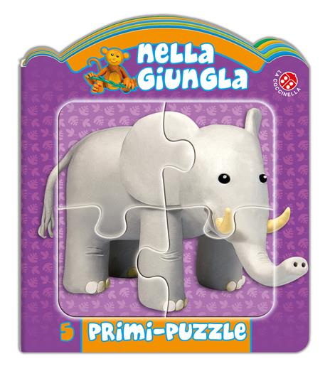 Nella giungla. Libro puzzle. Ediz. a colori - Antonietta Manca - copertina