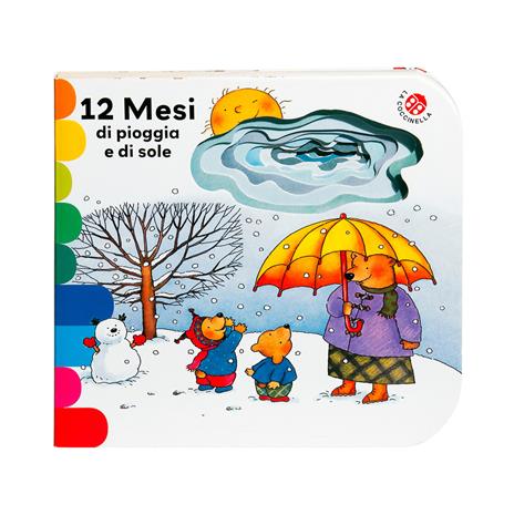 12 mesi di pioggia e di sole. Ediz. a colori - Anna Curti,Giovanna Mantegazza - copertina