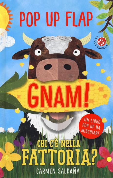 Chi c'è nella fattoria? Libro pop-up. Ediz. a colori - Carmen Saldaña - copertina