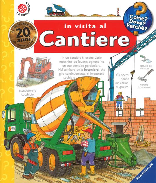 In visita al cantiere. Ediz. a spirale - Patricia Mennen - copertina