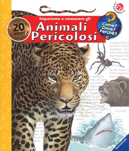 Impariamo a conoscere gli animali pericolosi. Ediz. a spirale - Angela Weinhold - copertina