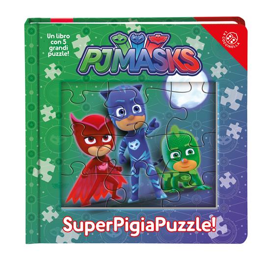 SuperPigiaPuzzle! Pj Masks. Ediz. a colori - copertina