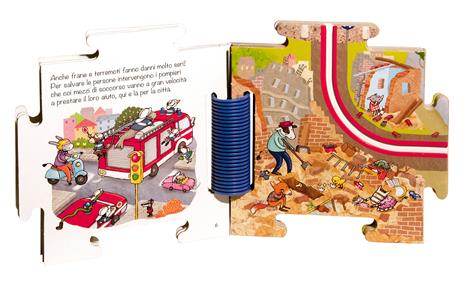 Dove corrono i pompieri? Ediz. a colori. Con gadget - Giovanna Mantegazza - 4