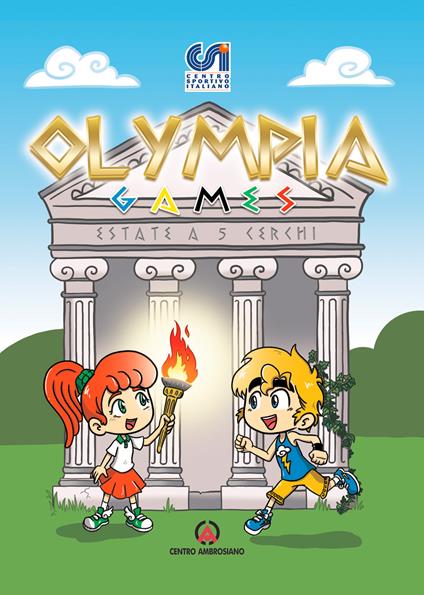 Olympia Games. Estate a 5 cerchi - copertina