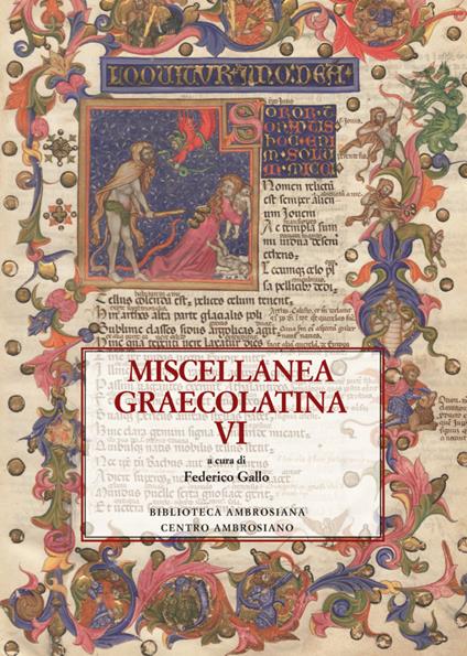 Miscellanea graecolatina. Vol. 6 - copertina