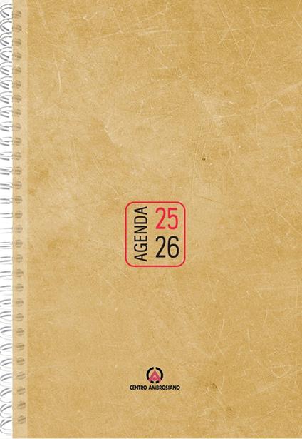 Agenda liturgico pastorale 2025/2026 (tascabile). Rito ambrosiano - copertina
