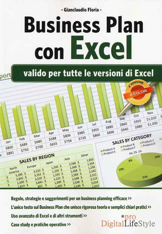 Business Plan con Excel. Valido per tutte le versioni di Excel - Gianclaudio Floria - copertina