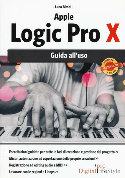 Apple Logic Pro X. Guida all'uso - Luca Bimbi - copertina