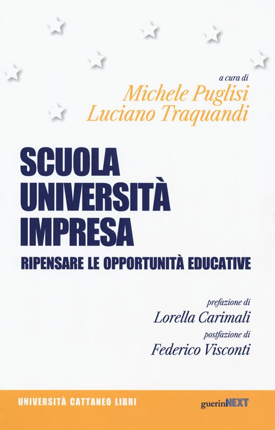 Scuola, università, impresa. Ripensare le opportunità educative - copertina