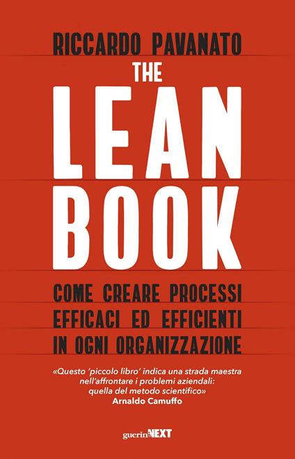 The lean book. Come creare processi efficaci ed efficienti in ogni organizzazione - Riccardo Pavanato - copertina