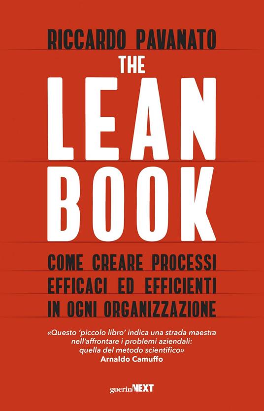 The lean book. Come creare processi efficaci ed efficienti in ogni organizzazione - Riccardo Pavanato - copertina