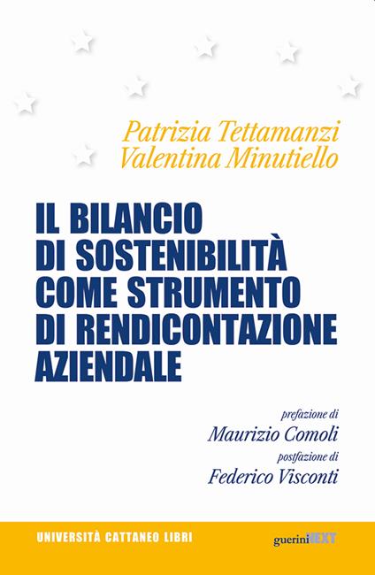 Il bilancio di sostenibilità come strumento di rendicontazione aziendale - Patrizia Tettamanzi,Valentina Minutiello - copertina