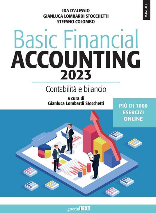 Basic financial accounting 2023. Contabilità e bilancio. Con espansione online - Ida D'Alessio,Gianluca Lombardi Stocchetti,Stefano Colombo - copertina