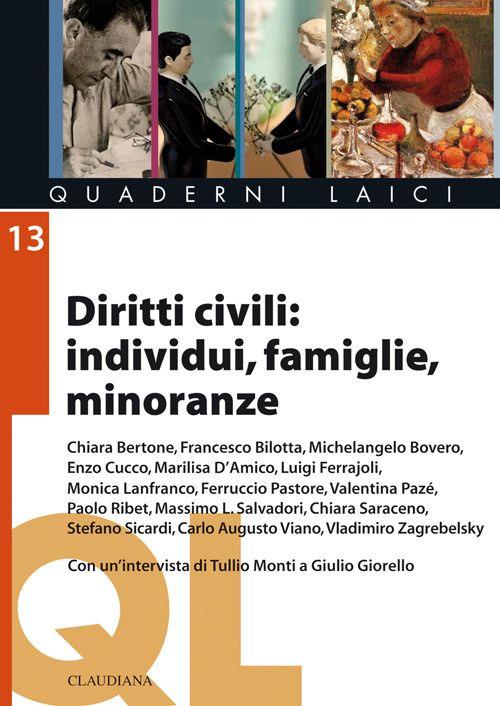 Diritti civili: individui, famiglie, minoranze - copertina