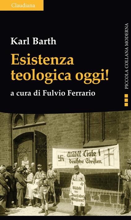 Esistenza teologica oggi! - Karl Barth - copertina