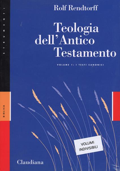 Teologia dell'antico testamento. Set - Rolf Rendtorff - copertina