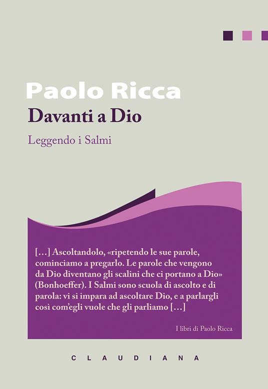 Davanti a Dio. Leggendo i salmi - Paolo Ricca - copertina