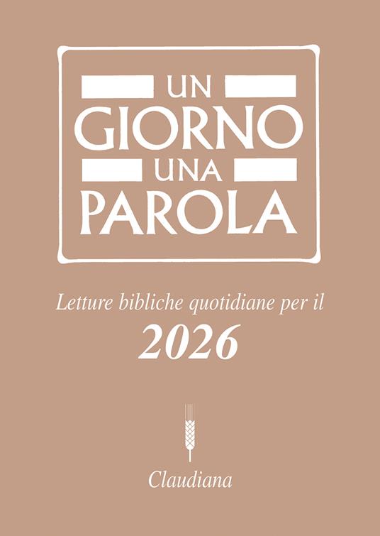 Un giorno una parola. Letture bibliche quotidiane per il 2026 - copertina