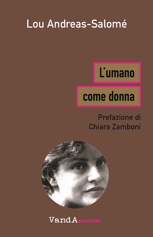 L'umano come donna - Lou Andreas-Salomé - copertina