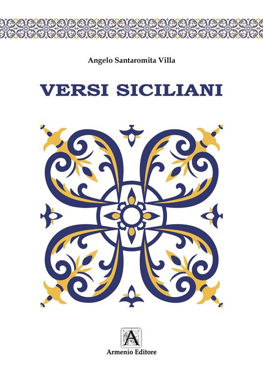 Versi siciliani - Angelo Santaromita Villa - copertina
