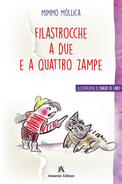 Filastrocche a due e a quattro zampe - Mimmo Mòllica - copertina