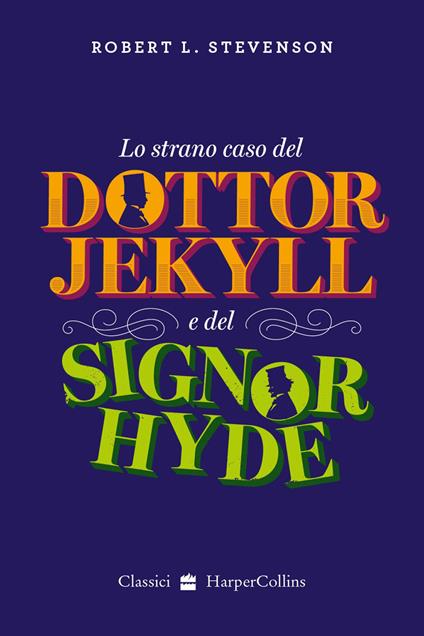 Lo strano caso del dottor Jekyll e del signor Hyde - Robert Louis Stevenson - copertina