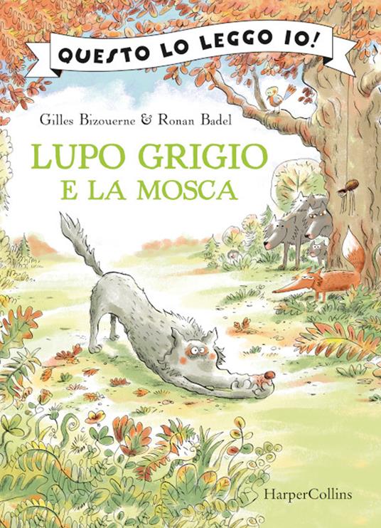 Lupo Grigio e la mosca - Gilles Bizouerne - copertina