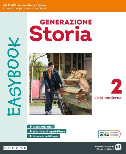 Generazione storia Easybook. Per la Scuola media. Con espansione online. Vol. 2: L' età moderna - Emilio Zanette - copertina