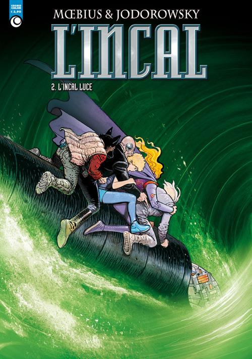 L'Incal luce. L'Incal. Vol. 2 - Moebius,Alejandro Jodorowsky - copertina