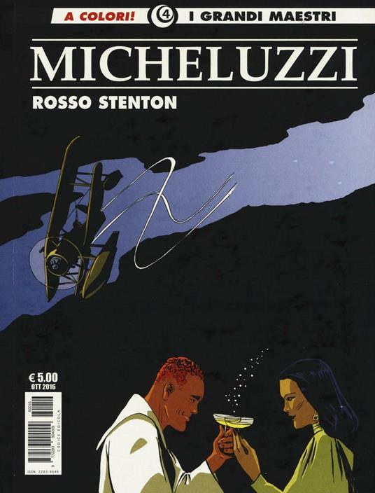 Rosso Stenton. Vol. 2 - Attilio Micheluzzi - copertina