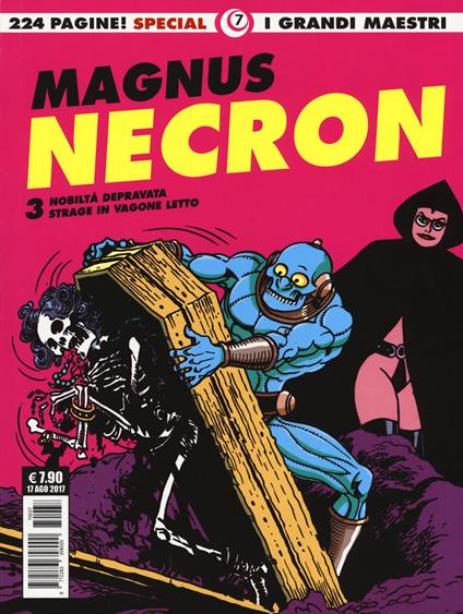 Necron. Vol. 3: Nobiltà depravata-Strage in vagone letto - Magnus - copertina