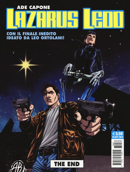 Lazarus Ledd. The end - Ade Capone - copertina