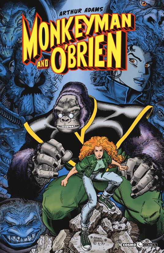Monkeyman and O'Brien - Arthur Adams - copertina