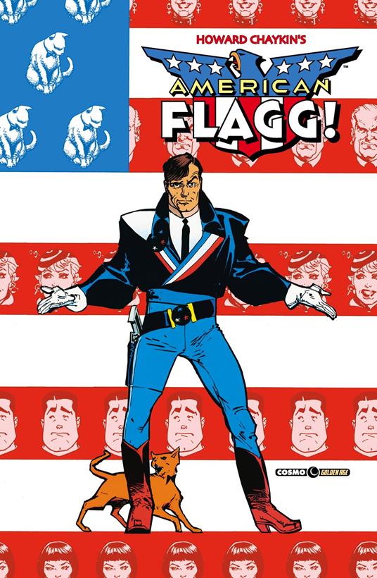 American Flagg!. Vol. 5 - Howard Chaykin - copertina