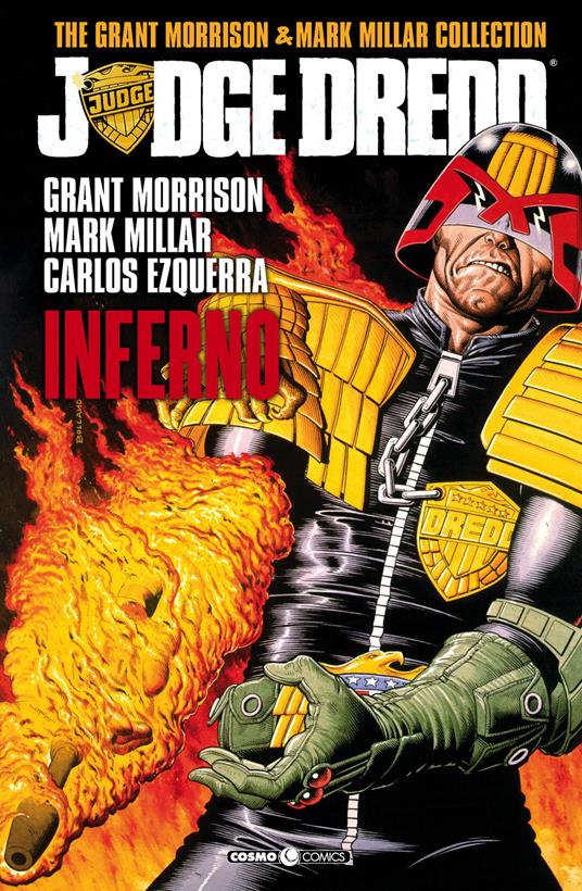 Judge Dredd. The Grant Morrison & Mark Millar collection. Vol. 1: Inferno. - Grant Morrison,Mark Millar - copertina