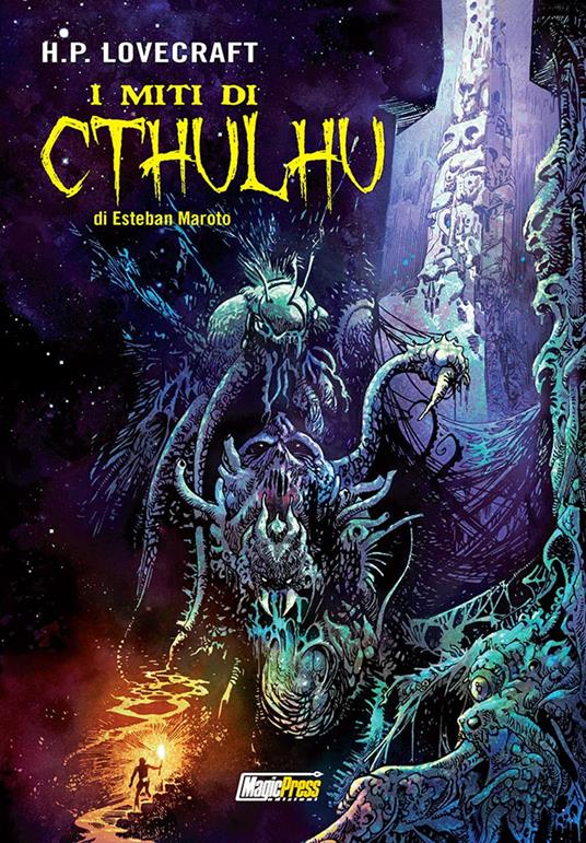 I miti di Cthulhu - Esteban Maroto,Howard P. Lovecraft - copertina